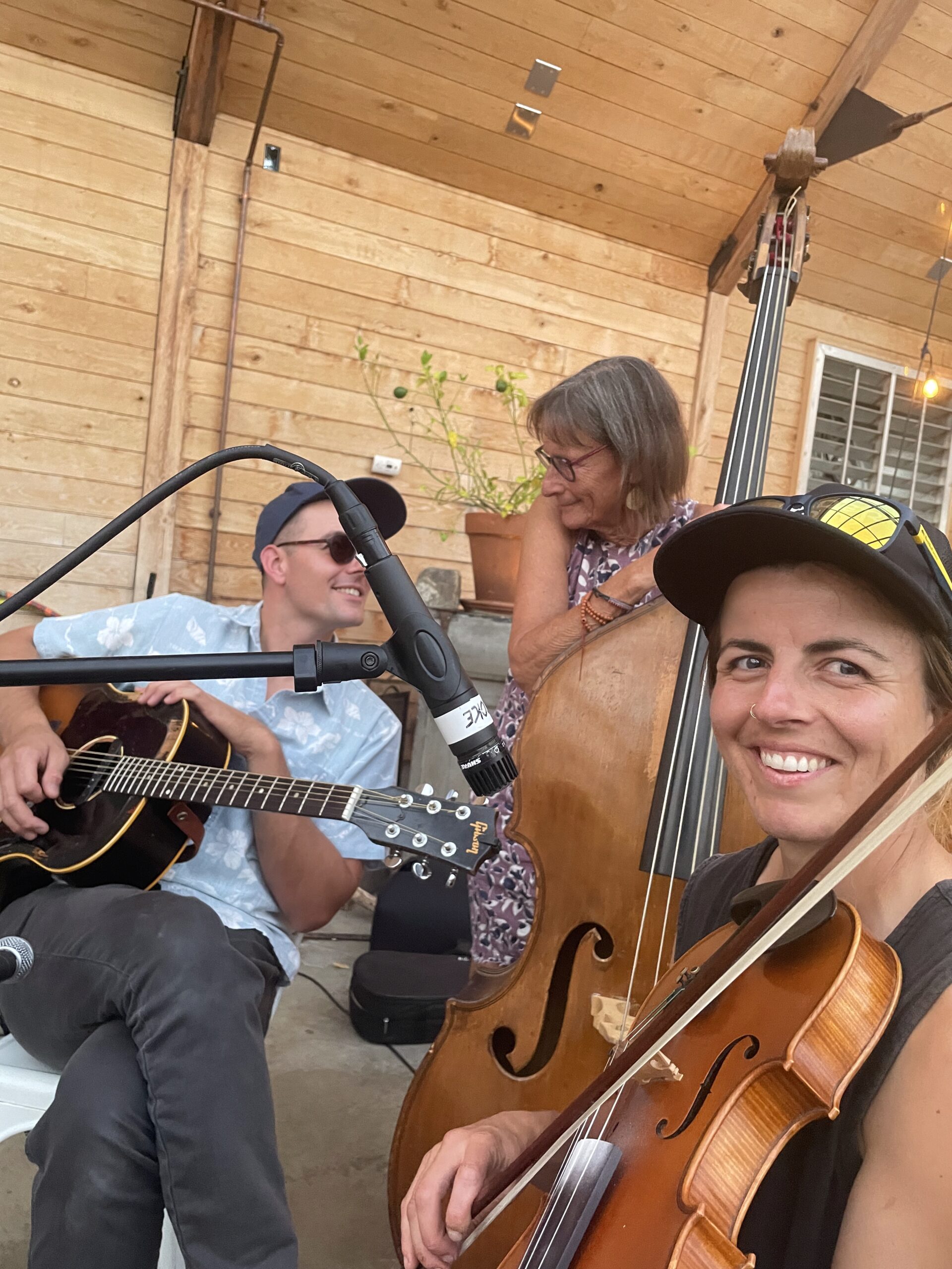 One of our smiling local square dance bands.